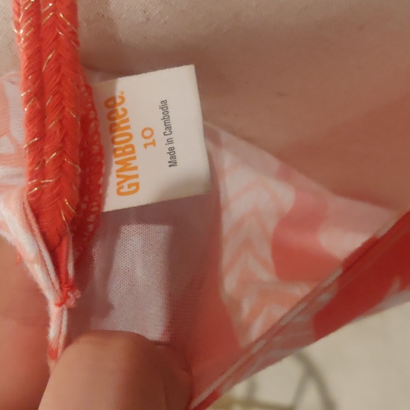 New!Gymboree Summer Orange Safari twirl Dress for Girls sz 10 - Picture 5 of 6